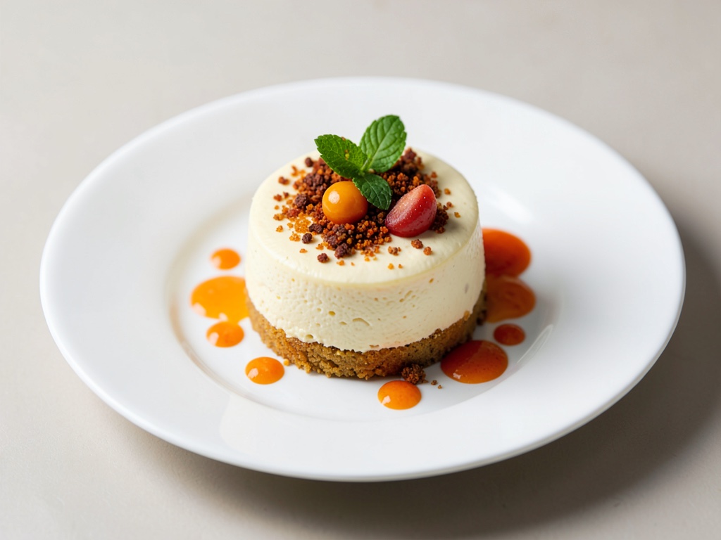 Dessert di yogurt e quark alle arance