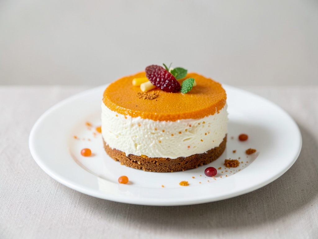 Torta alla crema d'arancia