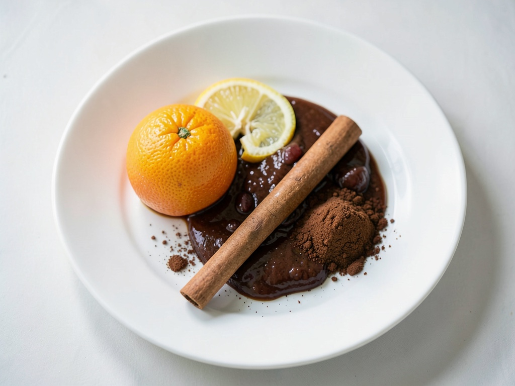 Orangen-Kaffee-Gelee