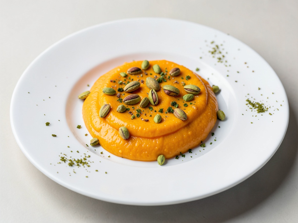 Yogurt alle arance con pistacchi