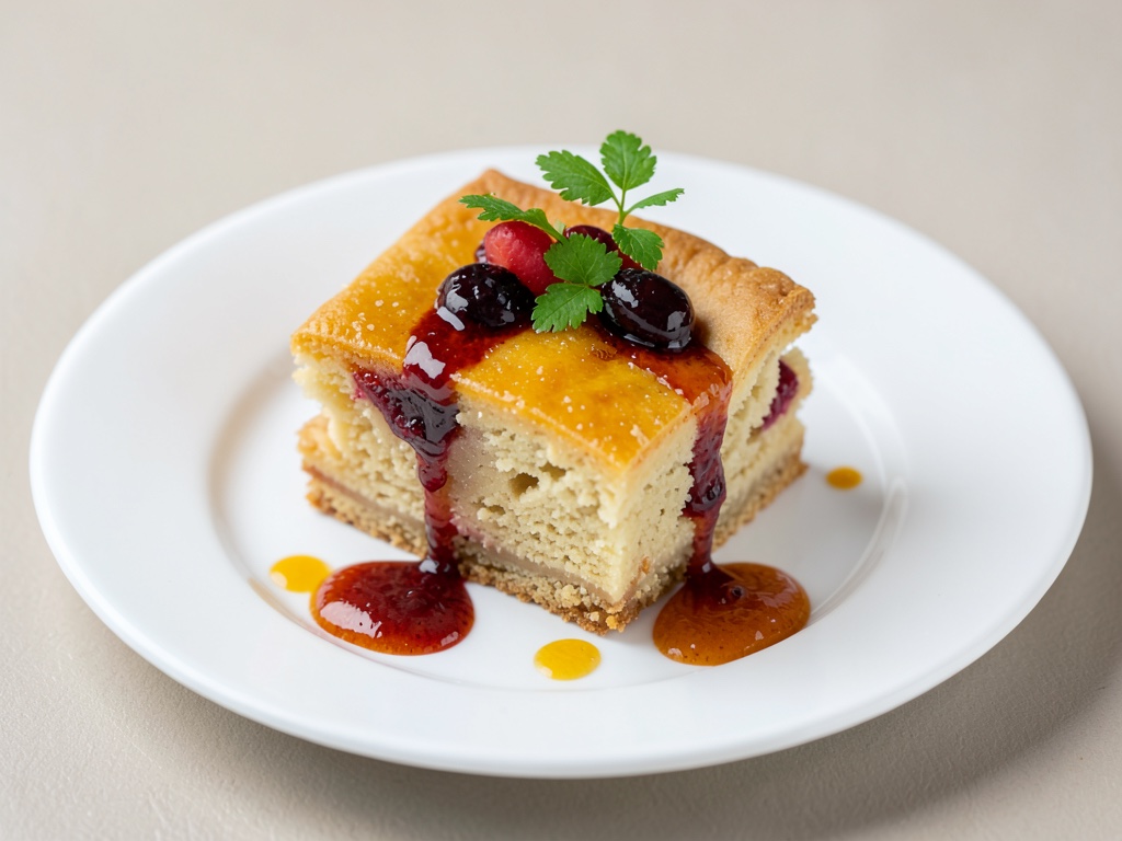 Saftiger Orangen-Kuchen mit Mürbeteig