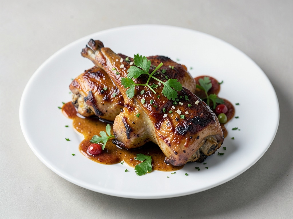 Cosce di pollo orientali