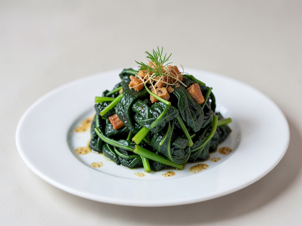 Spinaci all'orientale