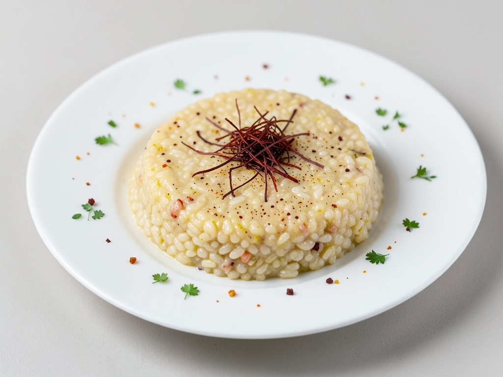 Riso pudding aromatico allo zafferano