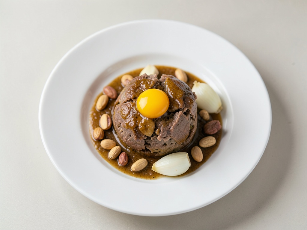 Polpette orientali di agnello e manzo con salsa allo yogurt