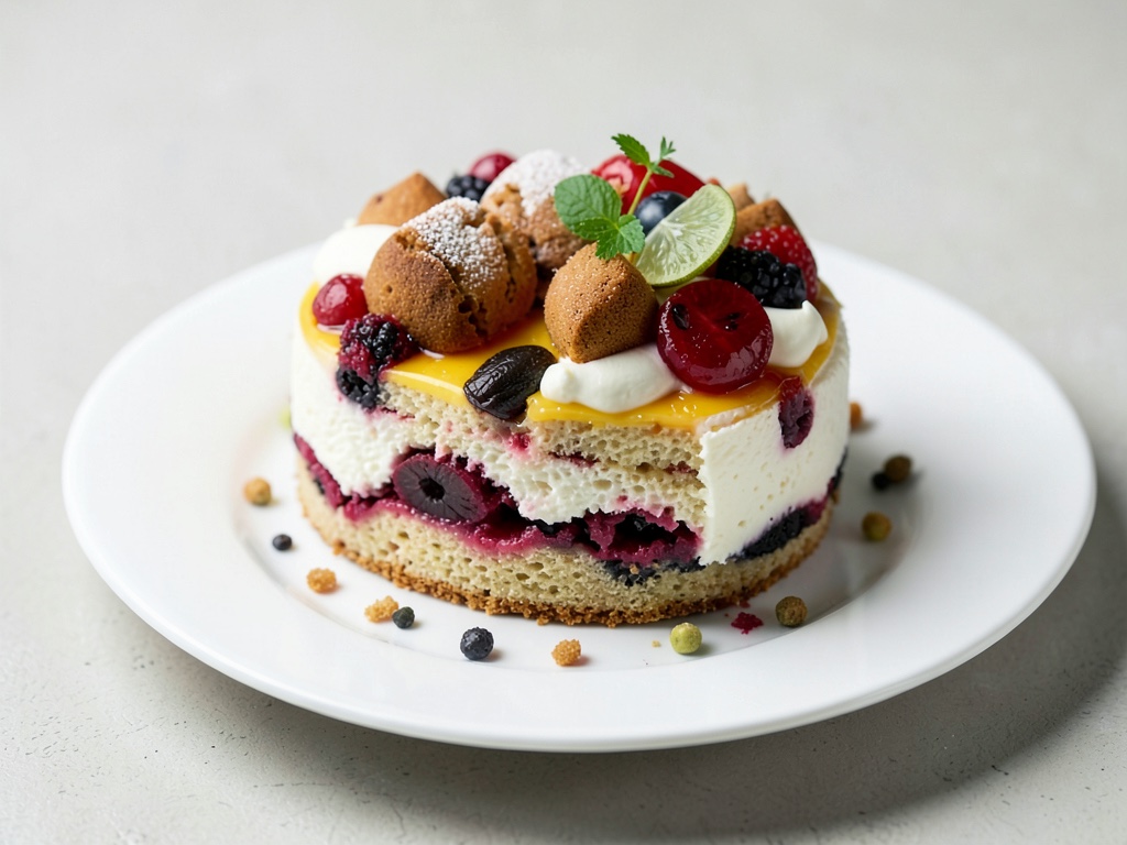 Fruchtiger Oster-Kuchen mit Panettone-Flair