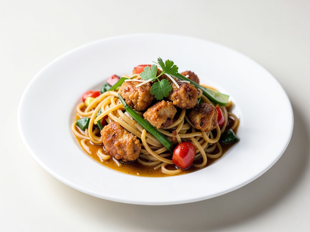 Pad Thai di Pollo Croccante