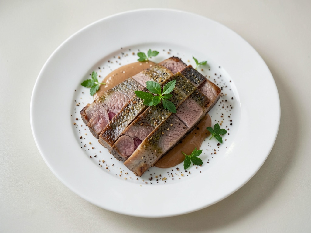 Bastoncini di pesce croccanti con purè di piselli