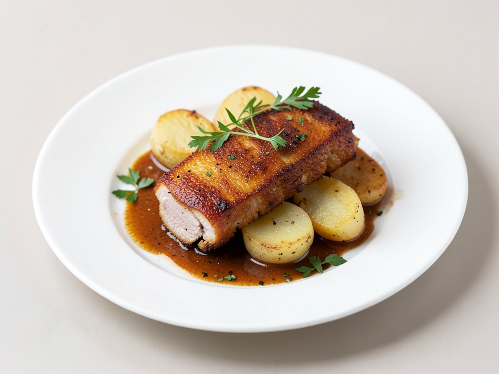 Cotolette di vitello croccanti con patate
