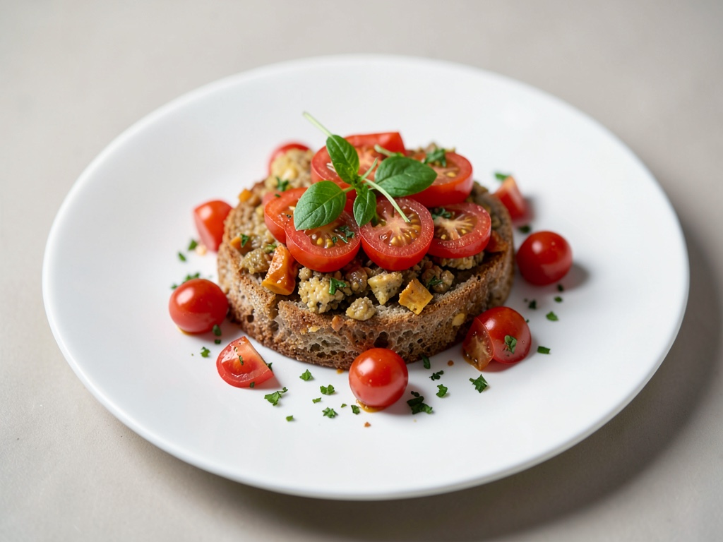 Ciabatta Panzanella croccante con pomodori