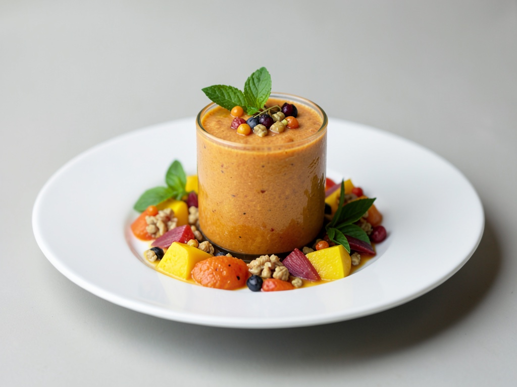 Fruttato Smoothie di Papaya e Mango