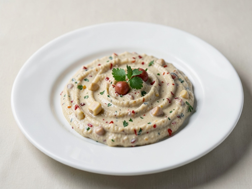 Dip cremoso de pimiento y anacardos