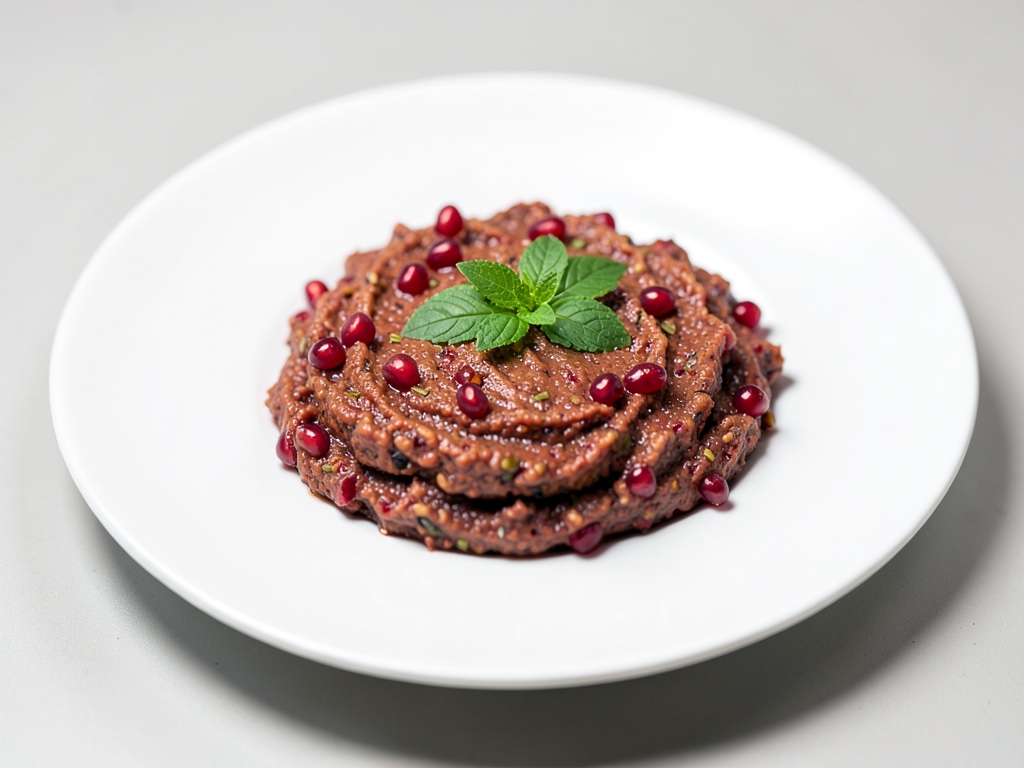 Estilo Muhammara: Dip de Pimiento y Granada