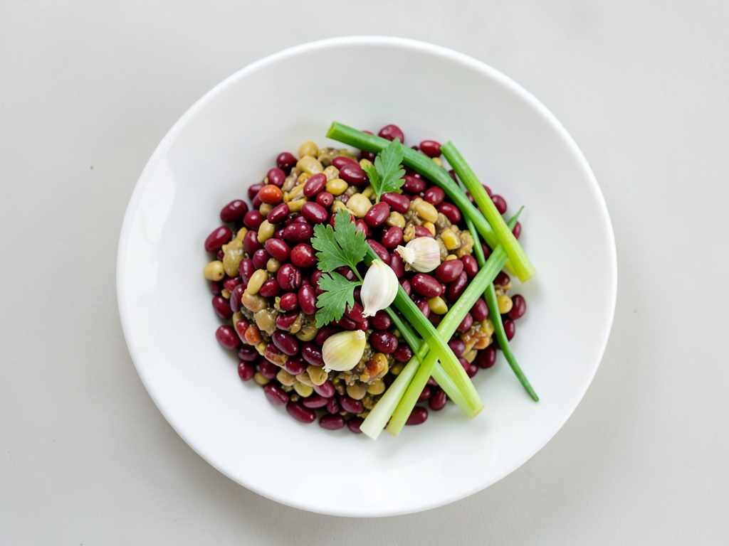 Peperoni ripieni con lenticchie e mais