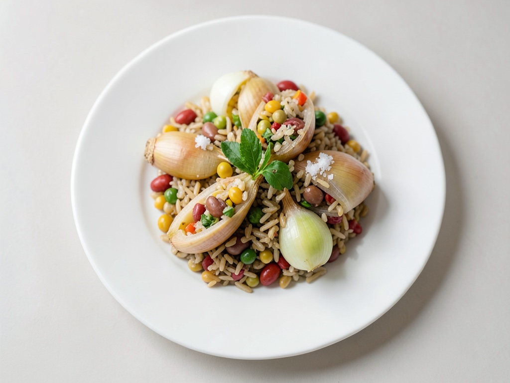 Peperoni ripieni con riso e fagioli