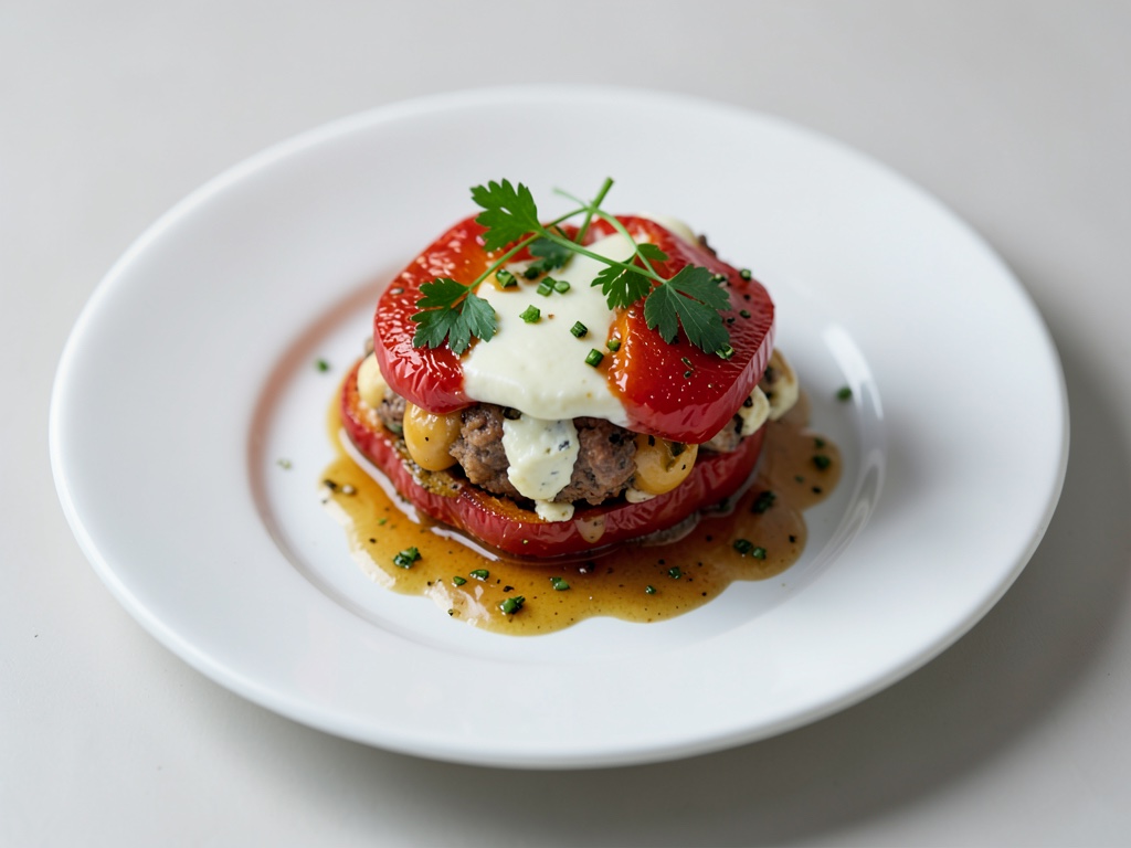 Peperoni ripieni con formaggio di pecora