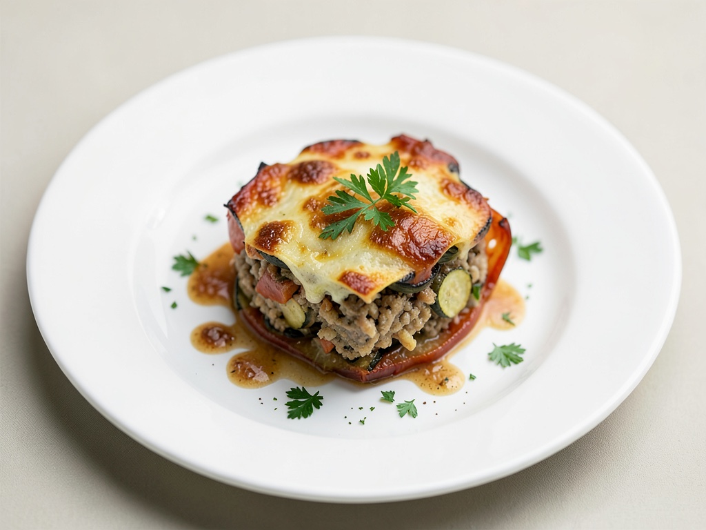 Gratin di Zucchine e Peperoni Ripieni