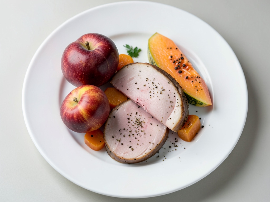 Prosciutto di Parma con frutta