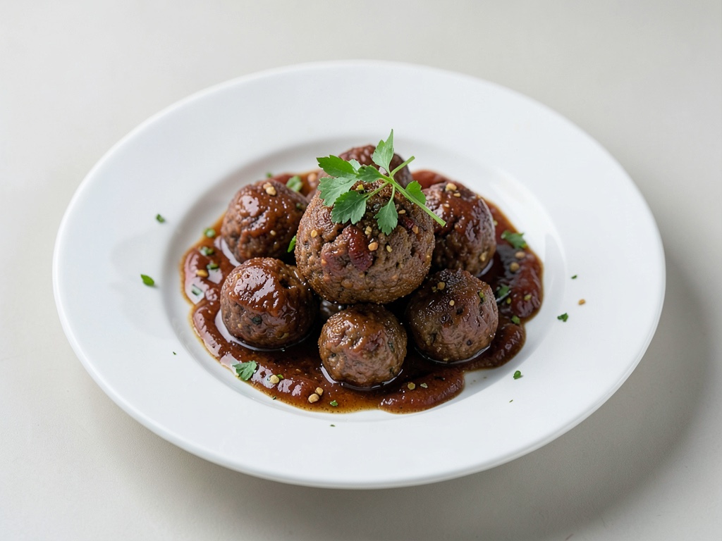 Bolitas de albóndigas crujientes para la fiesta