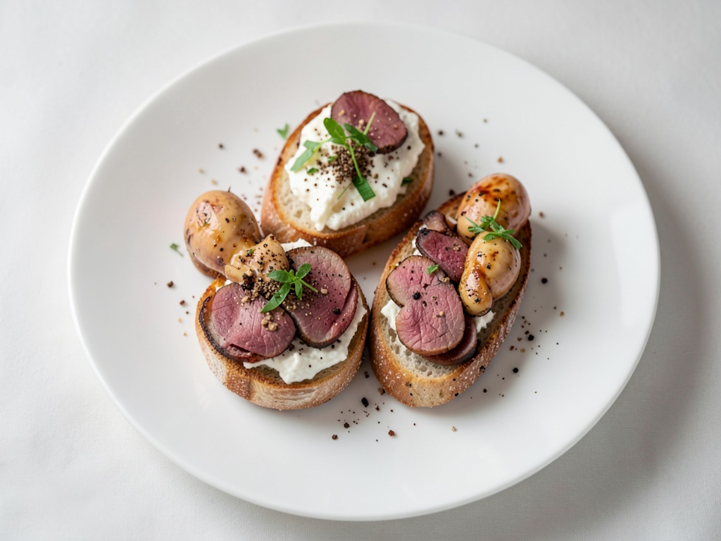 Panini da festa con roastbeef e gamberi