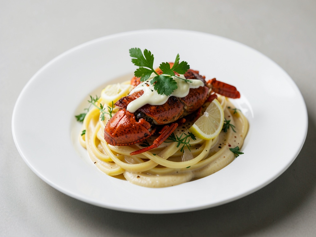 Kreativ: Flusskrebse mit Zitronen-Sahne-Pasta