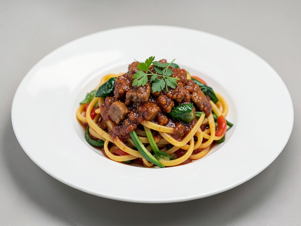 Schnelle Hackfleisch-Pasta mit Gemüse