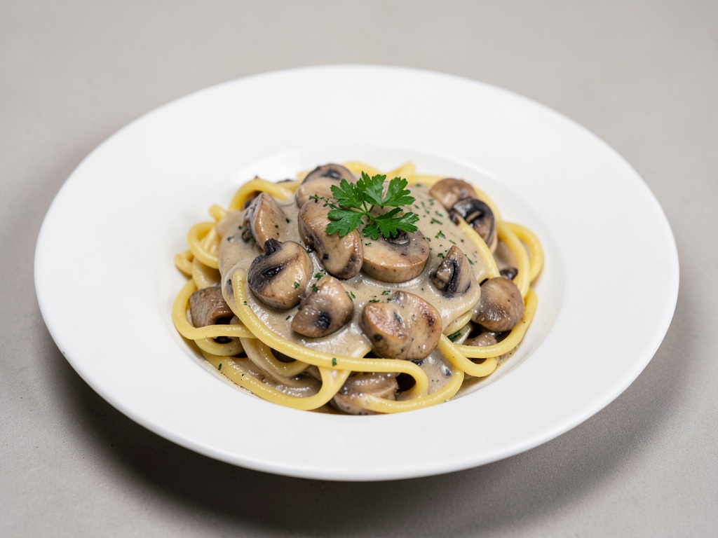 Cremige Pilz-Pasta