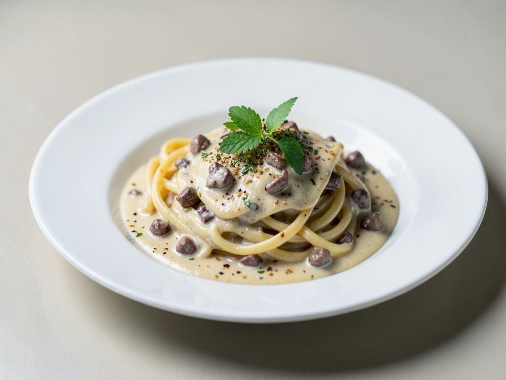 Cremige Pasta mit Trüffel