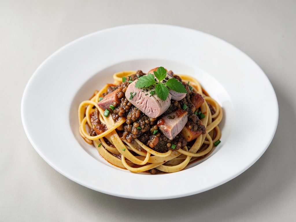 Pasta Puttanesca mit Thunfisch