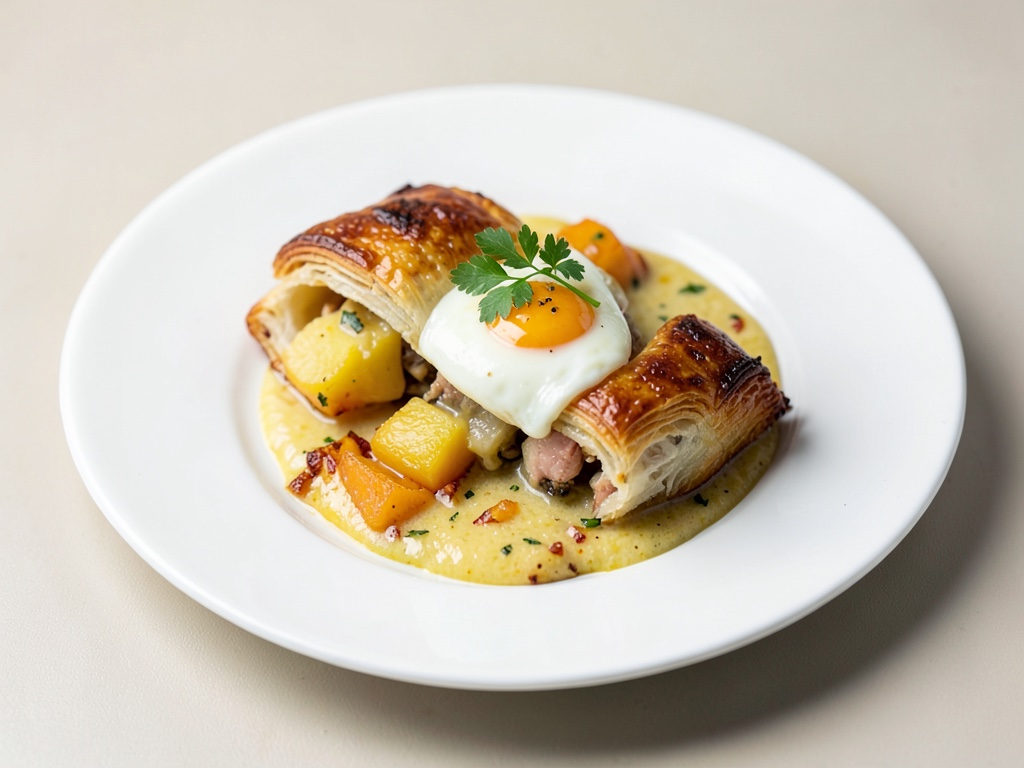 Pastizzi di Patate e Pollo con Uovo