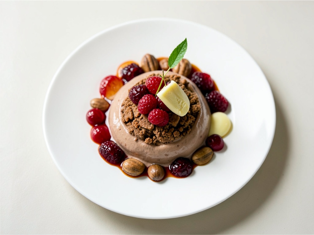 Crema de nuez pecana y chocolate