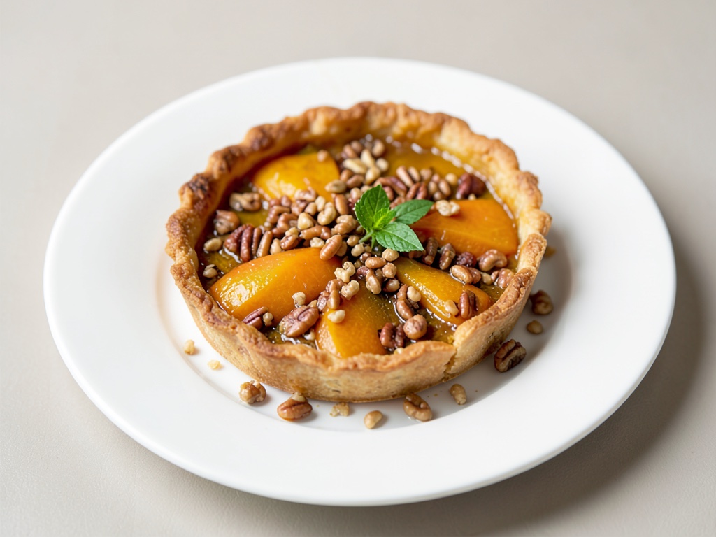 Kürbis-Pekannuss-Tarte