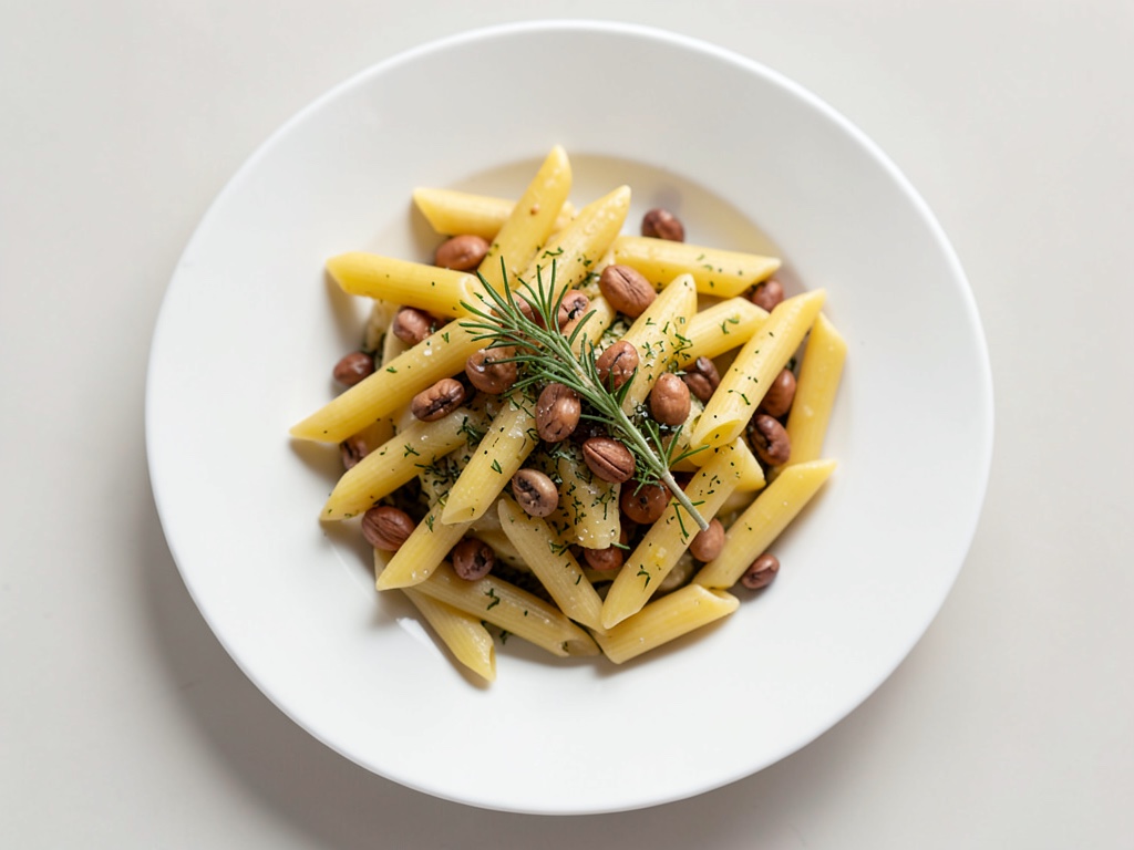 Penne à l'ail des ours