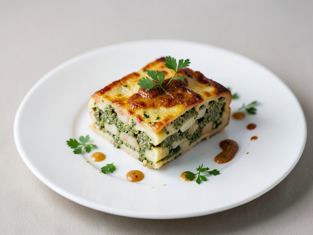 Kreative Kartoffel-Pesto-Lasagne