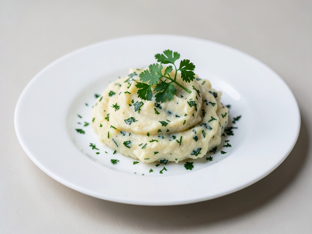 Purea di patate al prezzemolo cremosa