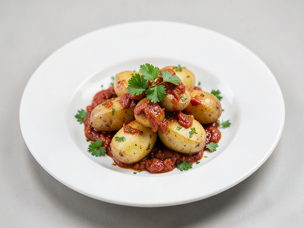 Pommes de terre à la persil et au piment
