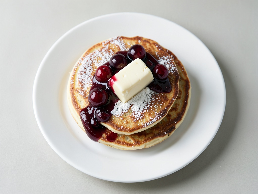Crêpes mit Himbeersauce