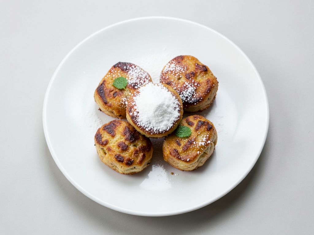 Herzhaft kleine Pfannkuchen