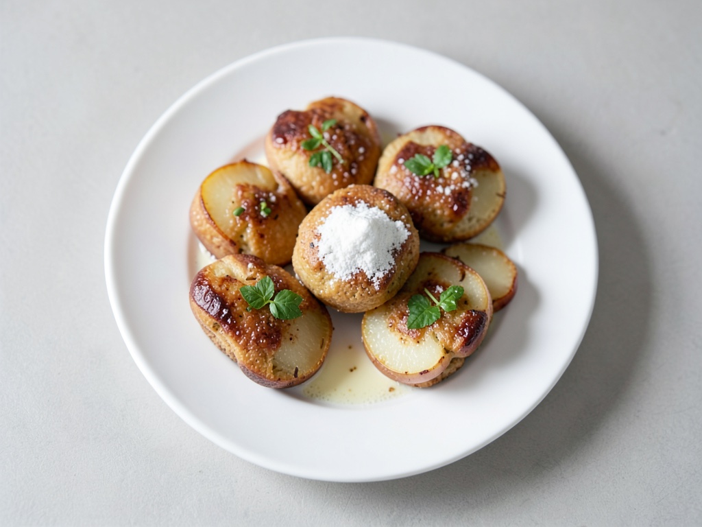 Frittelle di pere con spezie