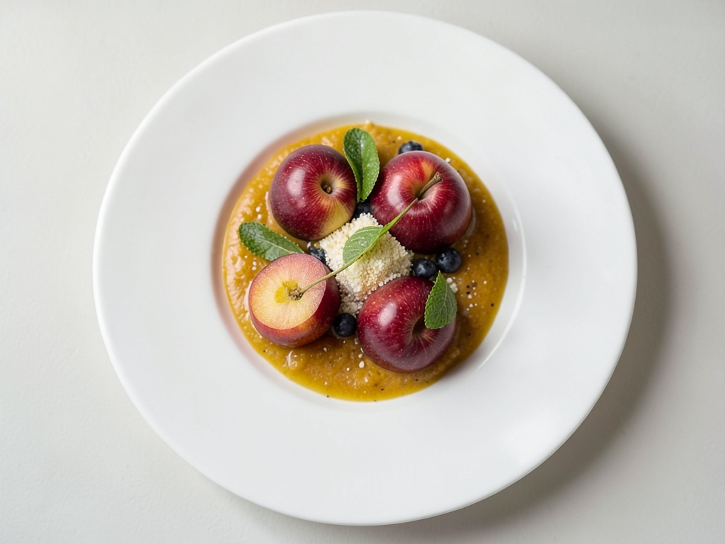 Zuppa fredda di pesche rinfrescante