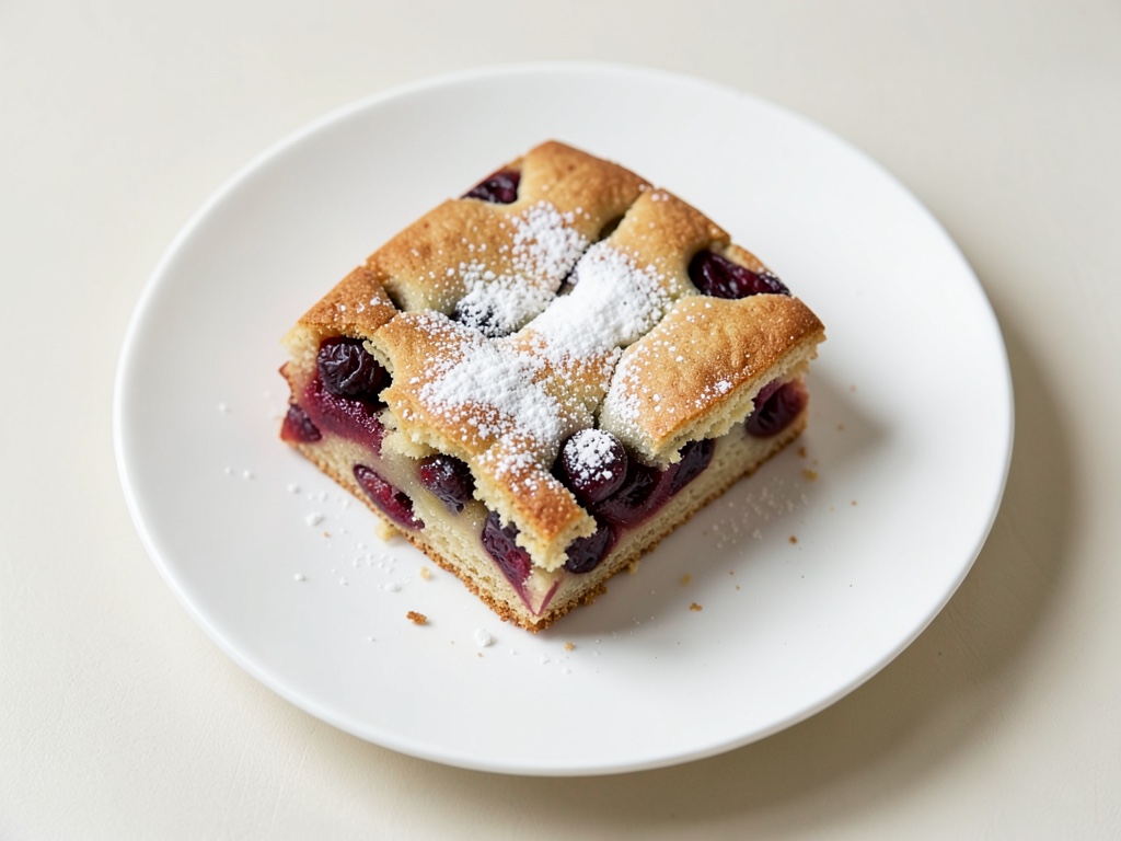 Saftiger Pflaumenkuchen mit Vanillesauce