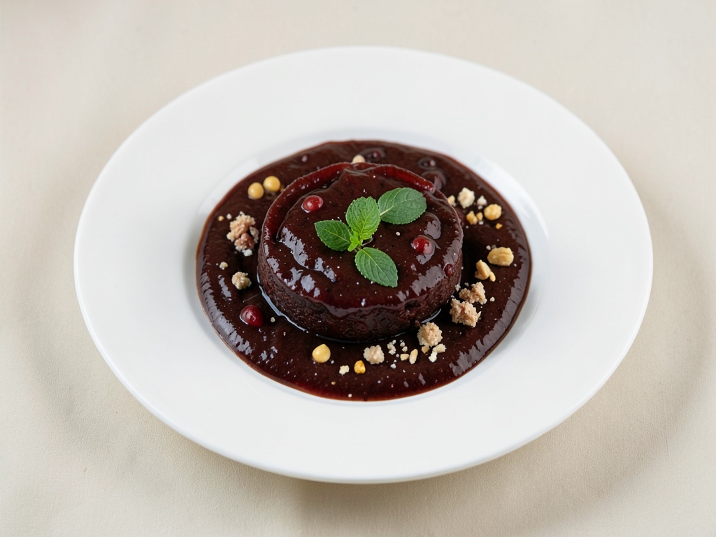 Confiture de prunes au chocolat