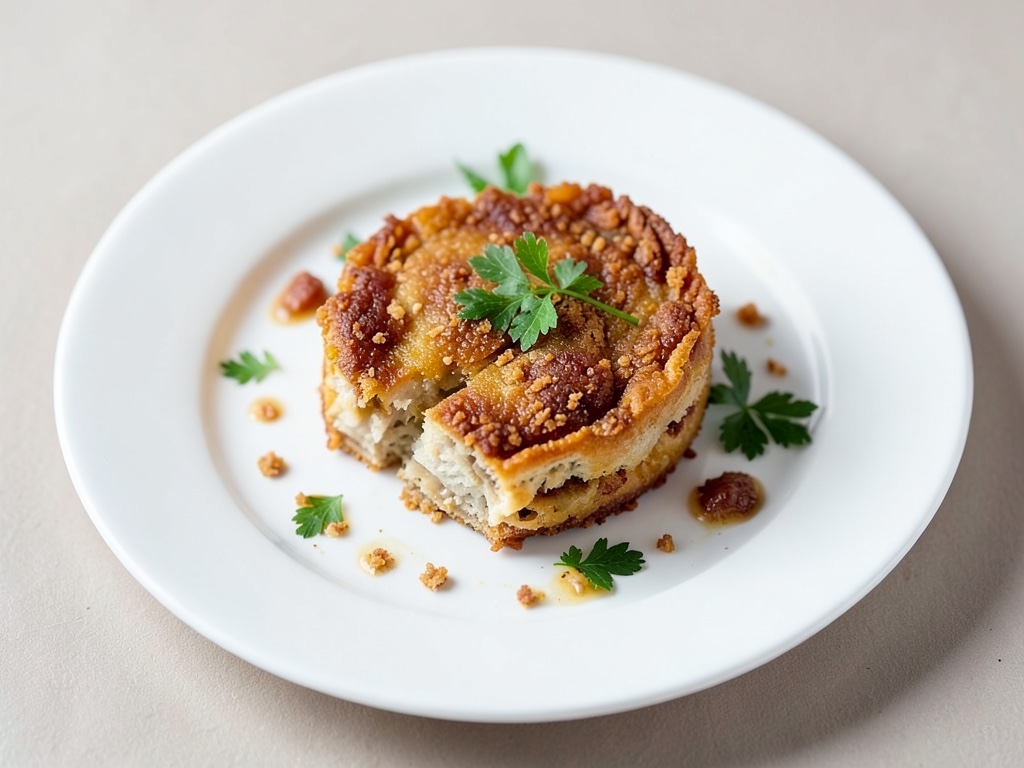 Torta di pesce croccante