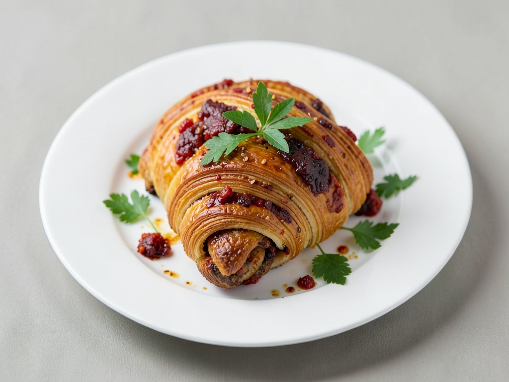 Maccheroni piccanti ripieni