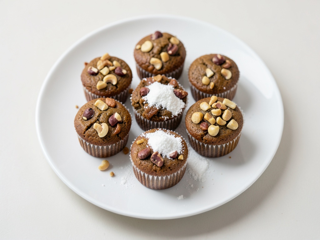 Muffin salati alle arachidi