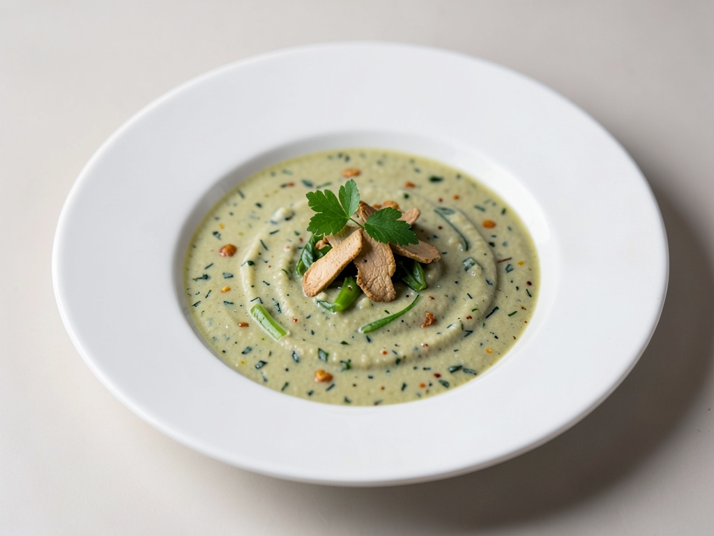 Würzige Sellerie-Cremesuppe mit Ingwer