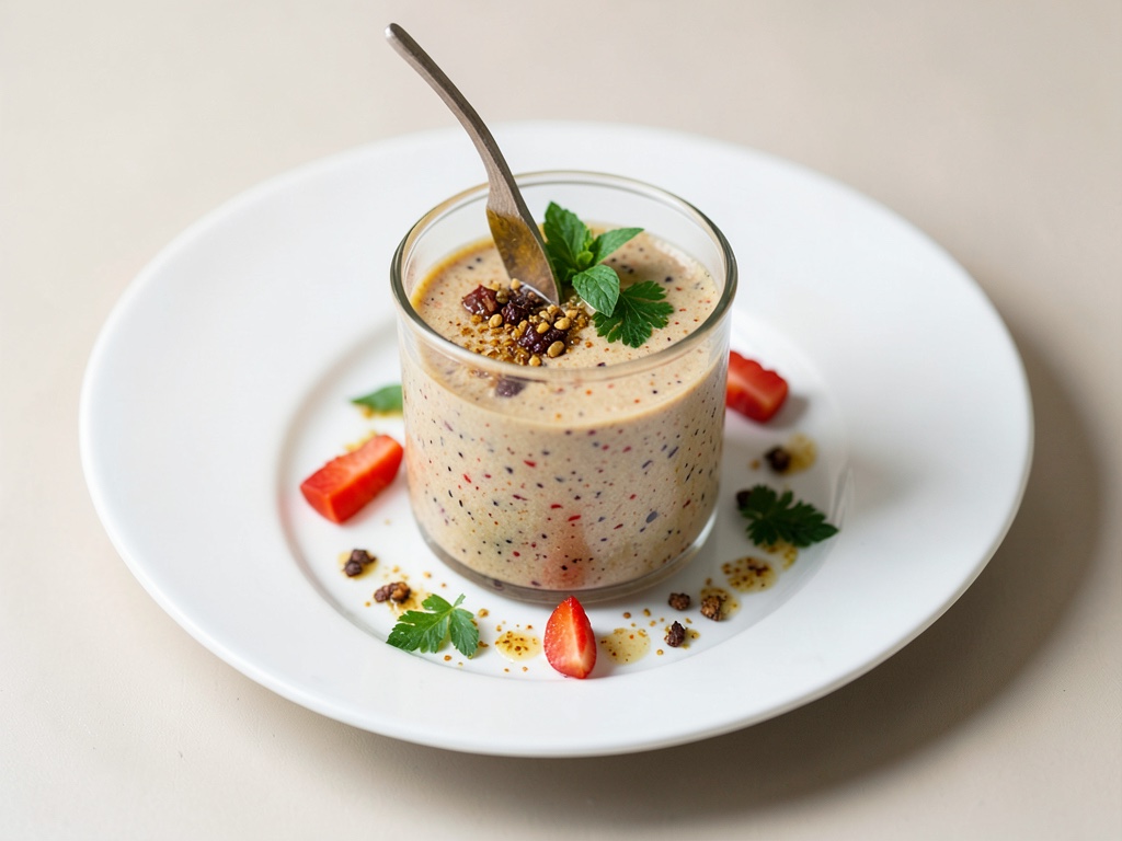 Scharfer Joghurt-Drink