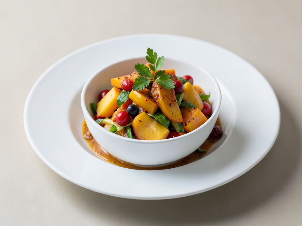 Zuppa di insalata di melone piccante