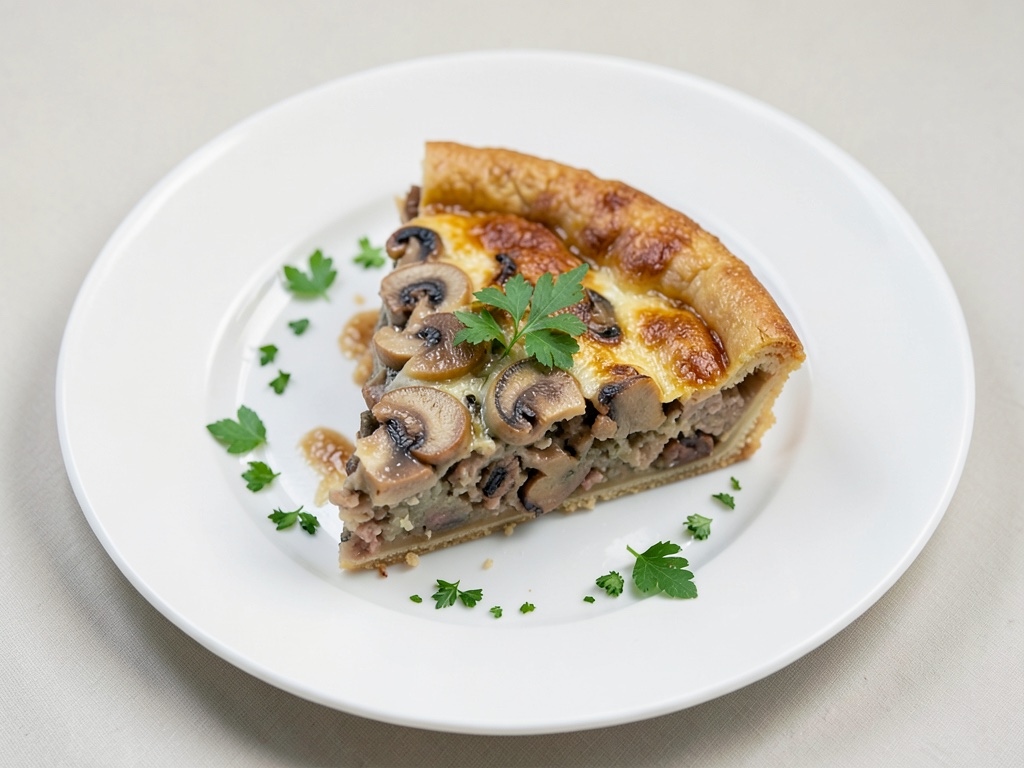 Herzhafte Pilztorte