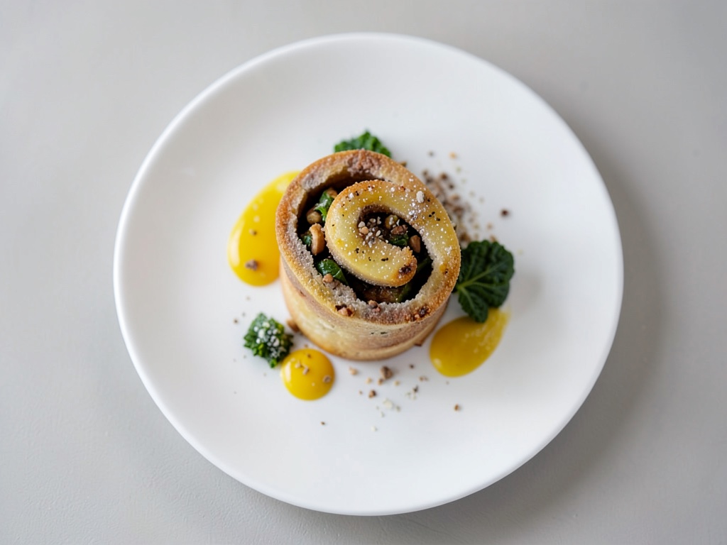 Strudel salato con biete